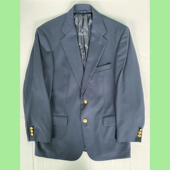 Brooks Brothers Other - Brooks Brothers Blazer Wool Dark Blue Size 38S